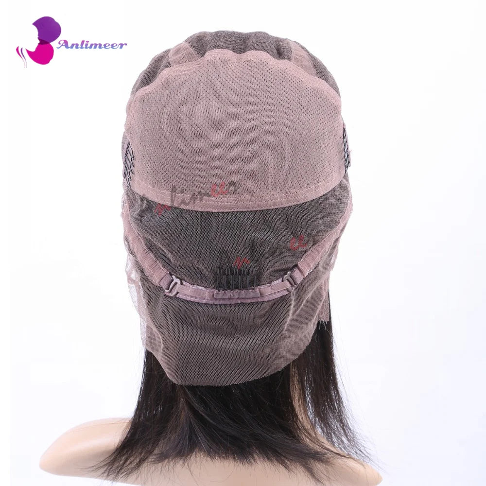 Ash Blonde Human Hair Body Wave Glueless, 180% Density Full Lace Wigs