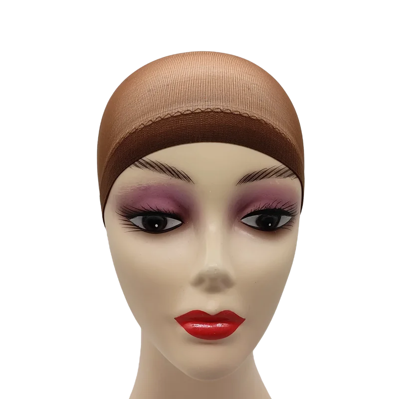 Top Stocking Wig Cap Hair Net Weave Nets Black Brown Stretch Mesh
