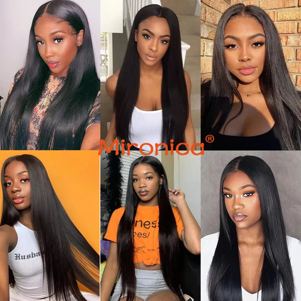 Bone Straight Bundles Human Hair 12A Unprocessed Virgin Raw Vietnamese Double Weft