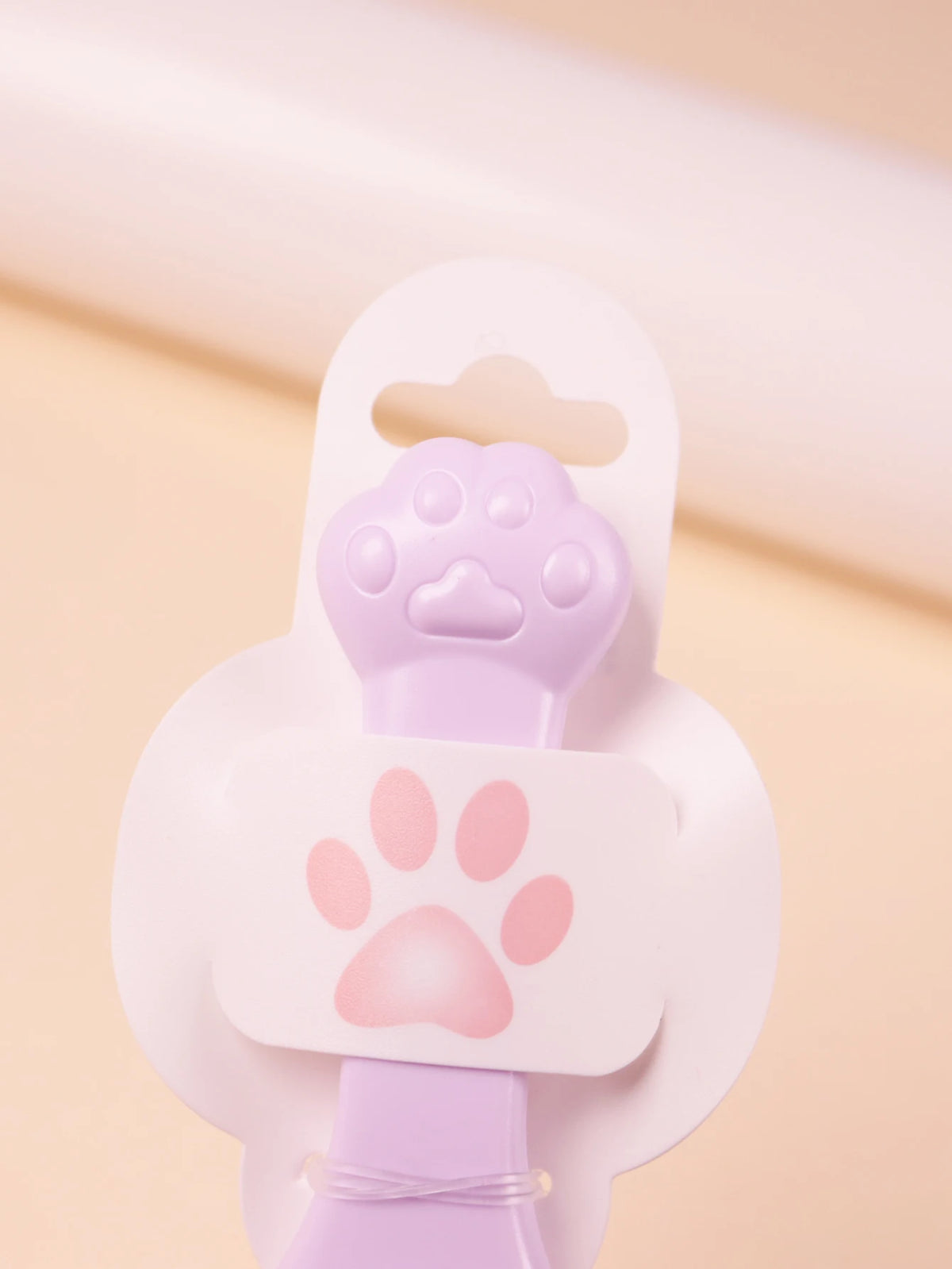 Portable Kawaii Cat Shaped Anti-Static Airbag with Mirror Comb, Salon Hair Styling Airbag Mirror Comb