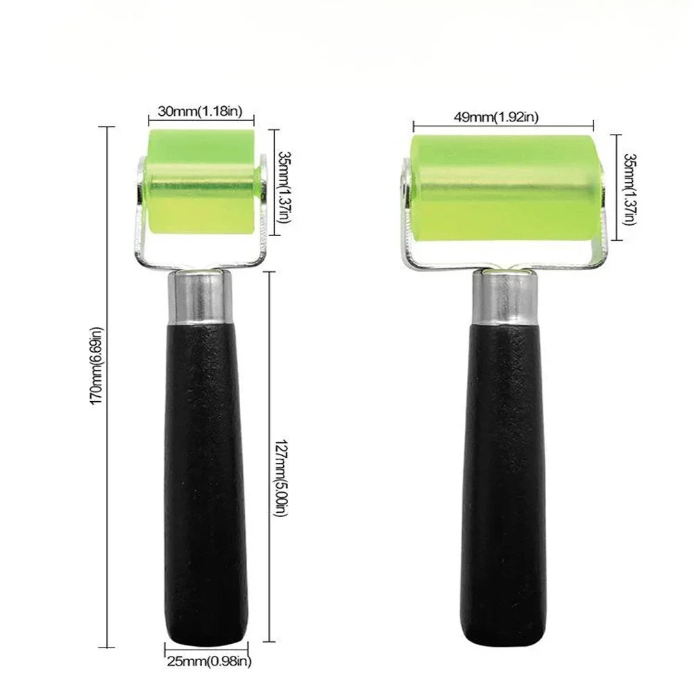Multi-Use Silicone Roller for Flat Tips, Keratin Hair Extensions, Tape Extension Glue Application