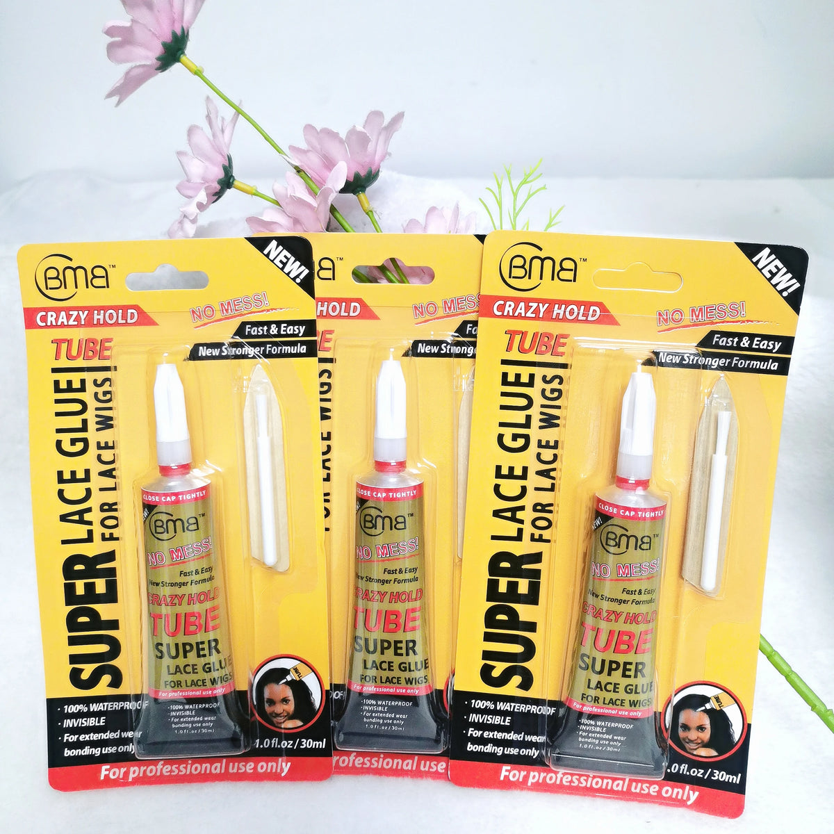 Crazy Hold Tube Super Lace Glue Wigs Waterproof Invisible Bonding Replace Adhesive