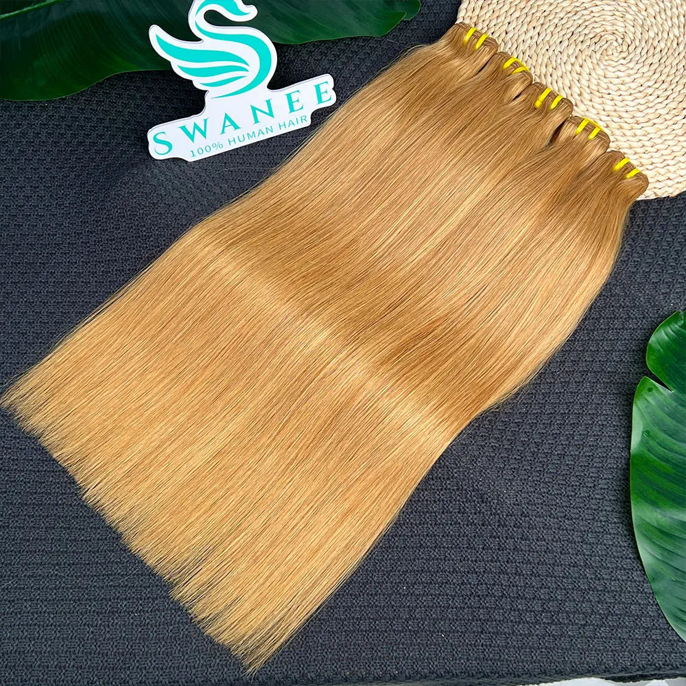 Honey Blonde Bundles Straight Grade 15A, 100% Unprocessed Virgin Human Hair Colored