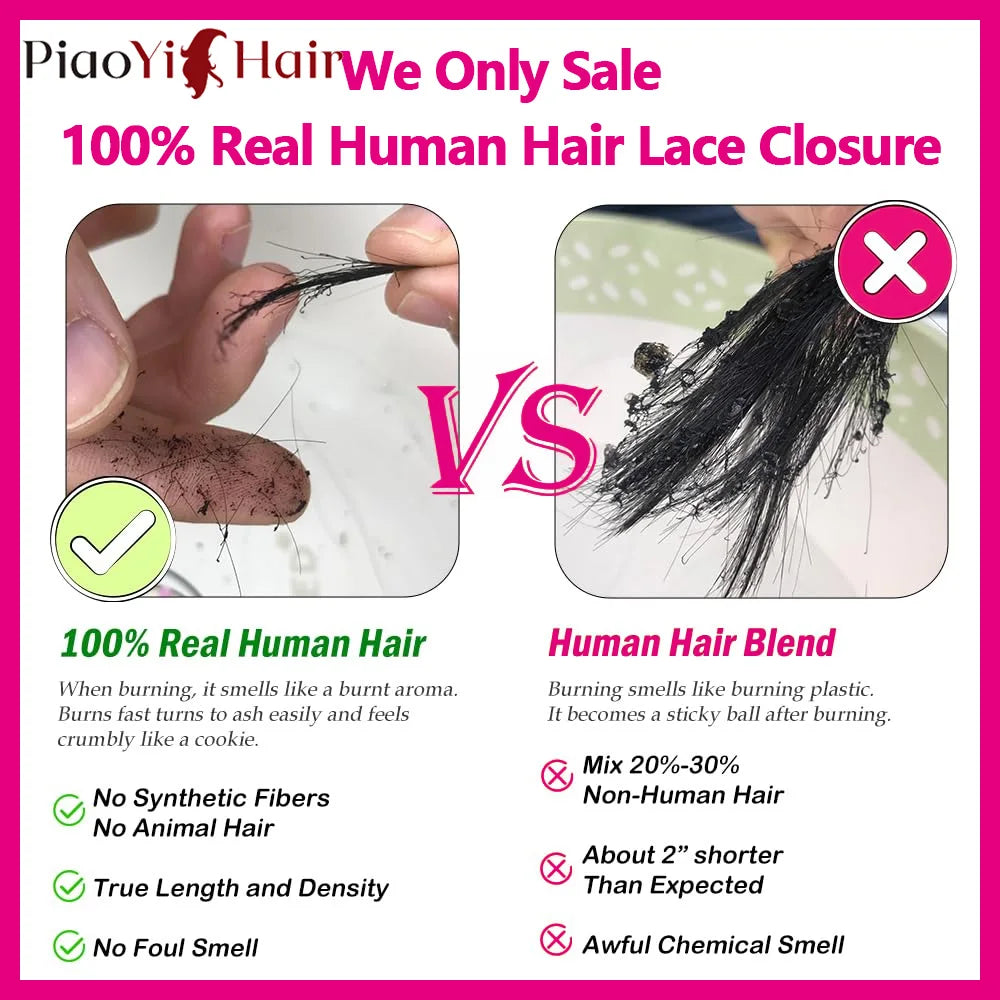 Body Wave Human Hair Bundles Closure Transparent, 13x4 13x6Lace Frontal 100% Raw