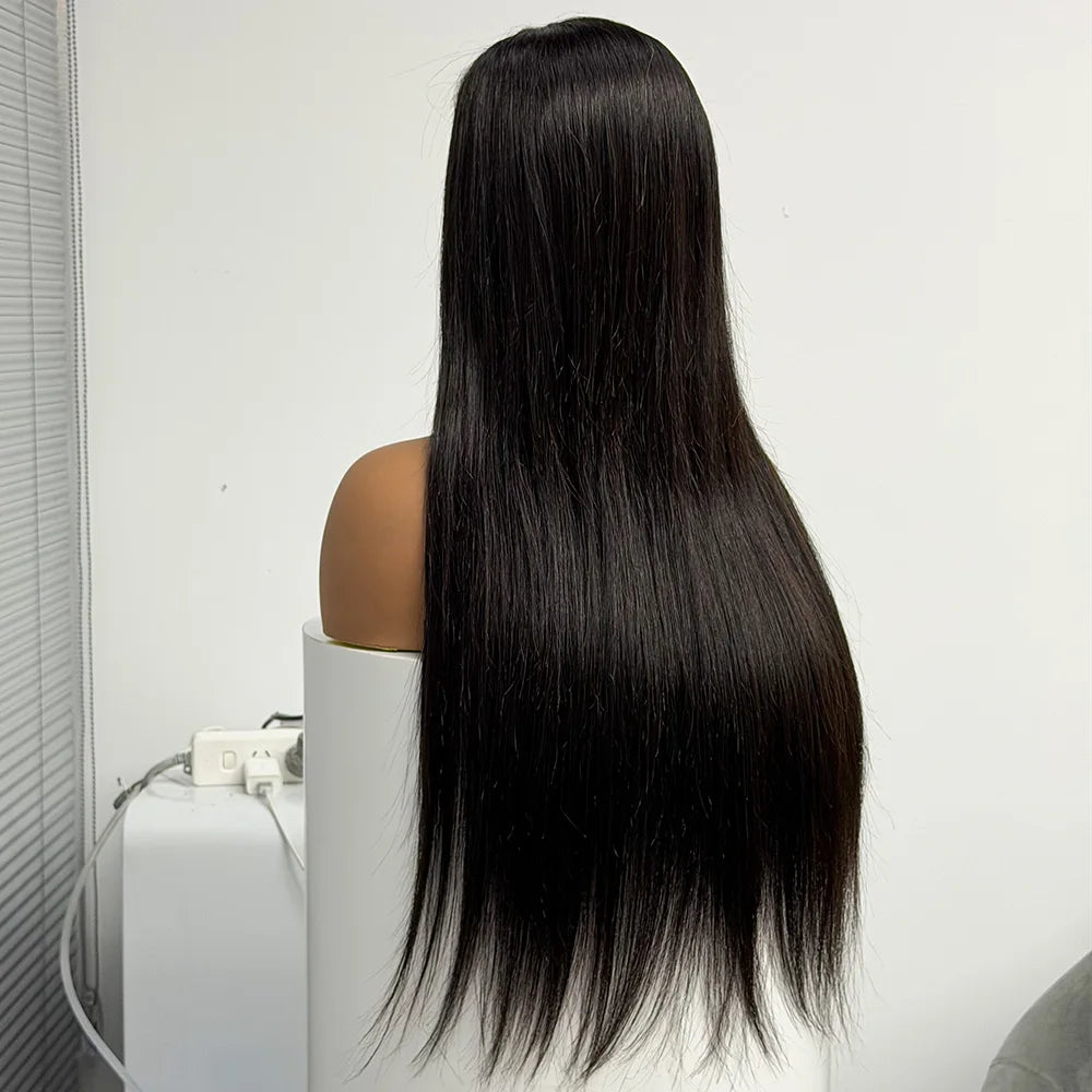 16A Hair 5x5 HD Lace Closure Straight Human Wig, 280% Density 24-34