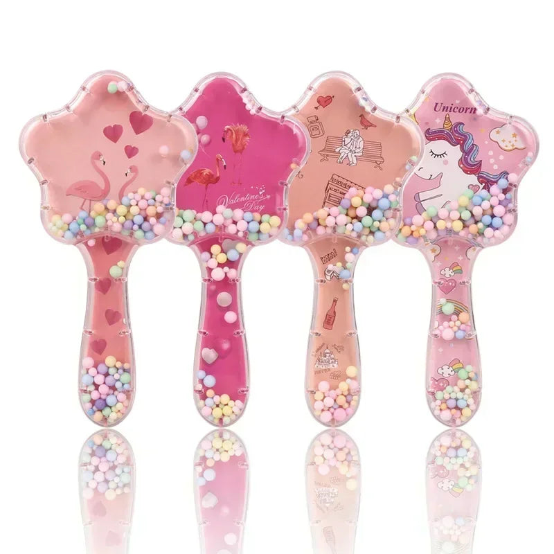 Star Magic Combs Anti-static Massage Unicorn Hair Brushes Tangle Detangle Shower Massage Hair Brush