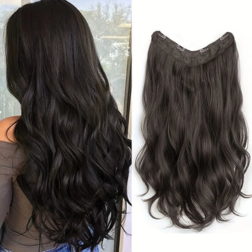 Long Wavy Synthetic U-Shaped Clip-In Hair Extensions, 16, 20 and 24 Inch