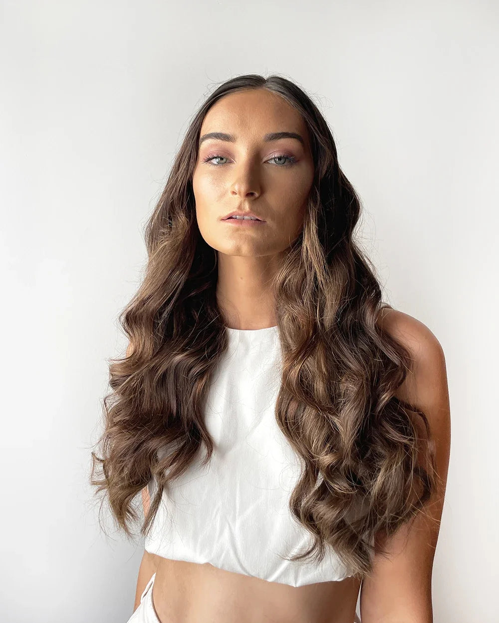 100% Human Hair Topper Machine Made Clip-in Hairpiece Wig Volume Colors Fast