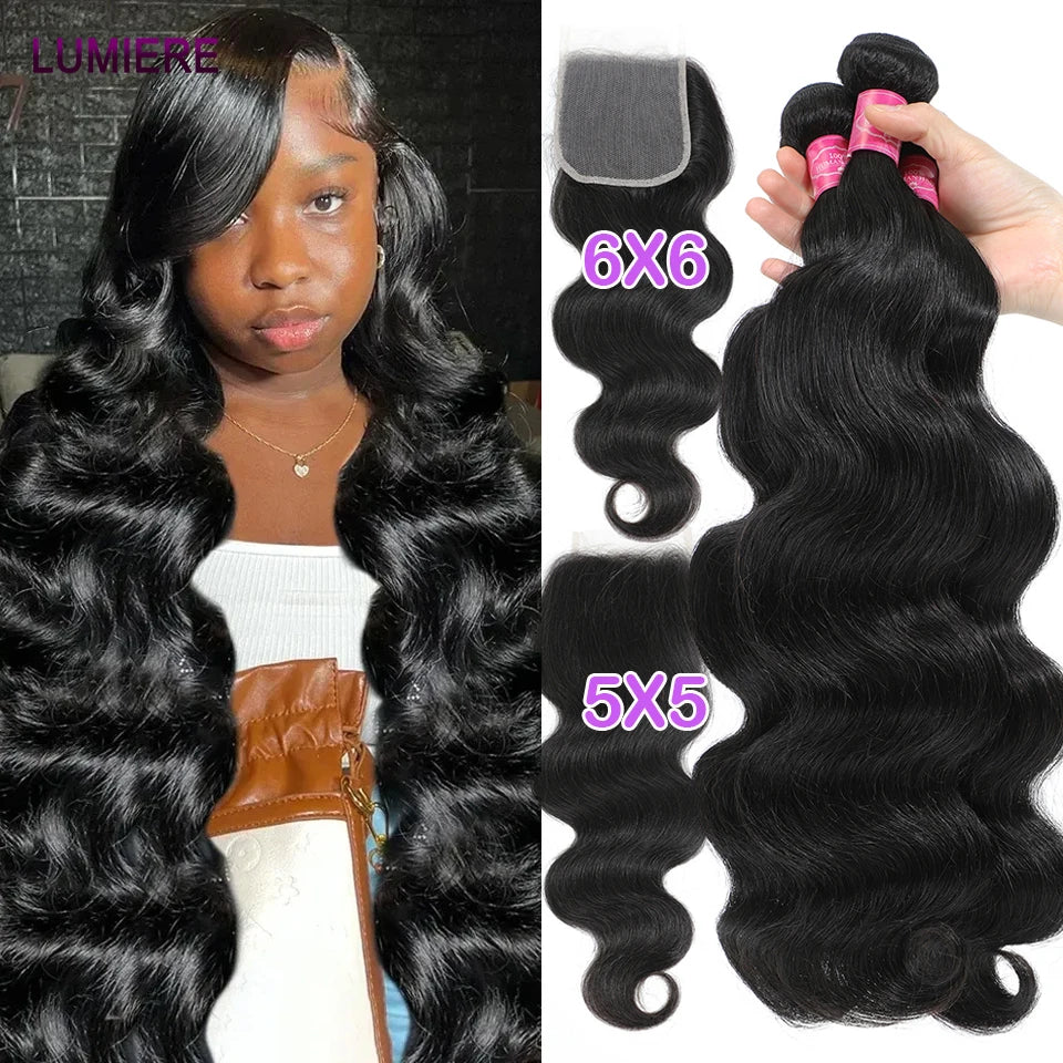 Loose Body Wave Virgin Raw Indian Wholesale Human Hair 3/4 Bundles Deal