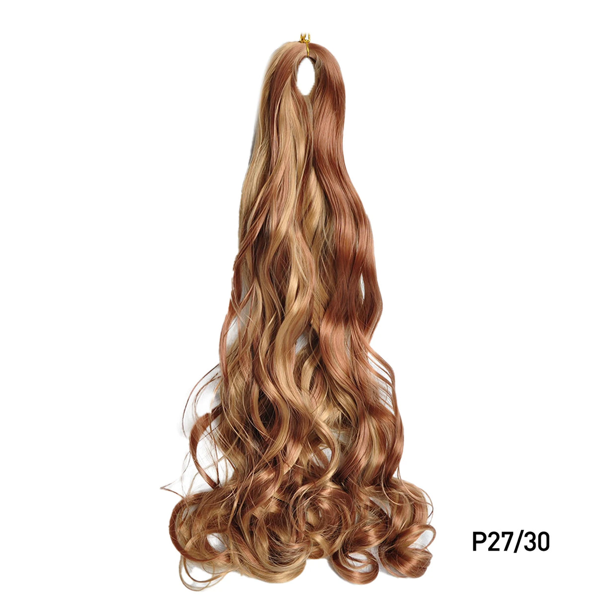 French Curls Braiding Hair Extensions Synthetic Spanish Curl Loose Wave Spiral Braids