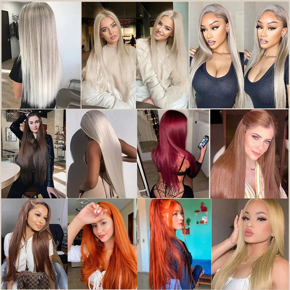 Straight Pony Hair Bundles Crochet Braids Synthetic Braiding Soft Extensions