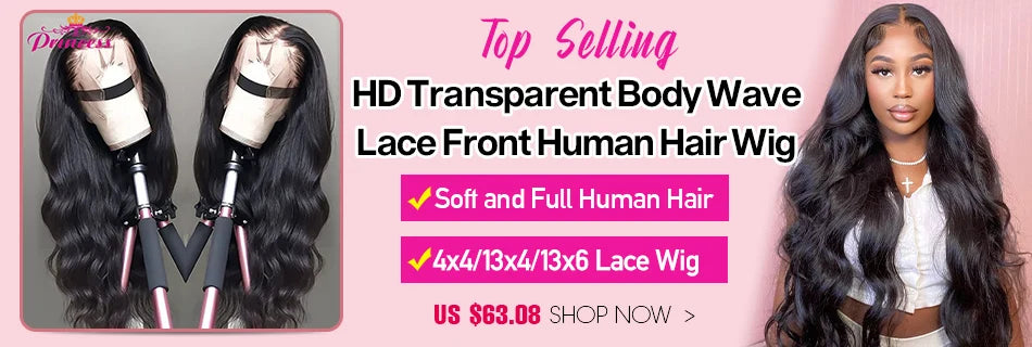 13x4/13x6 HD Transparent Lace Front Human Hair Deep Wave Wig, Pre-Plucked Brazilian, with Baby Hair