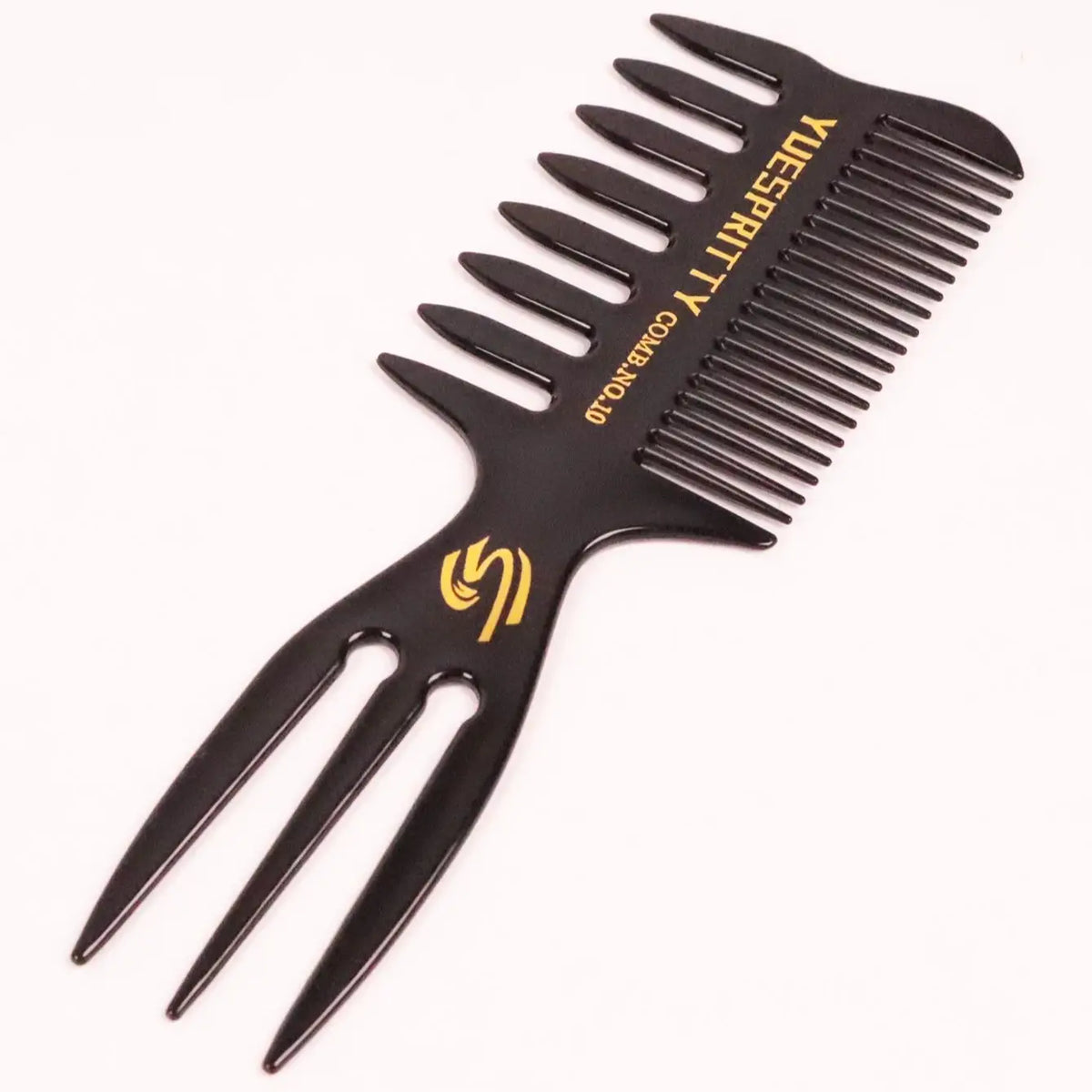 Professional Hair Salon Styling Comb Set, Hollow Design Massage Comb, Retro Wide Tooth Comb