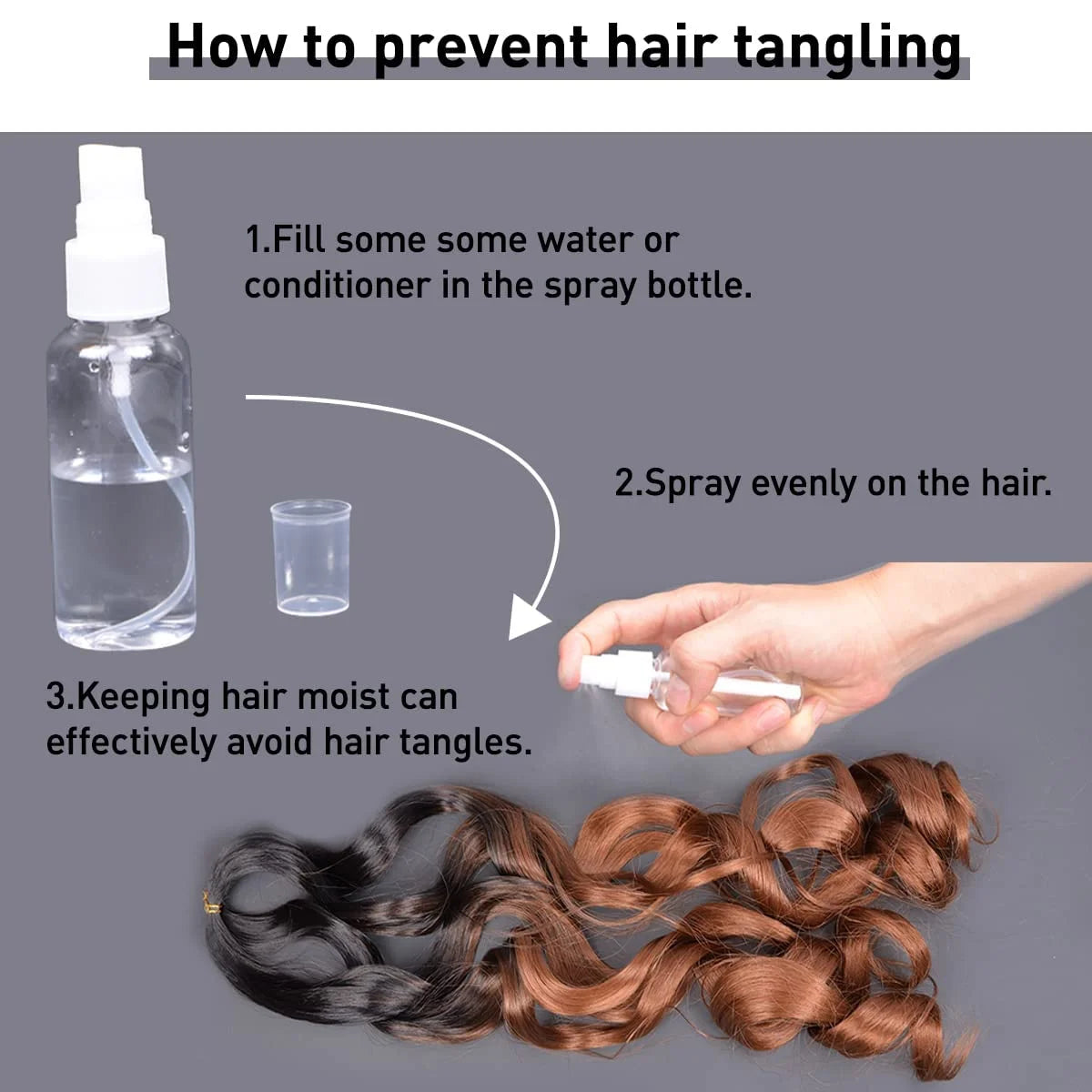 French Curly Braiding Hair 16Inch Synthetic Pre Stretched Loose Wavy Curl Extensions