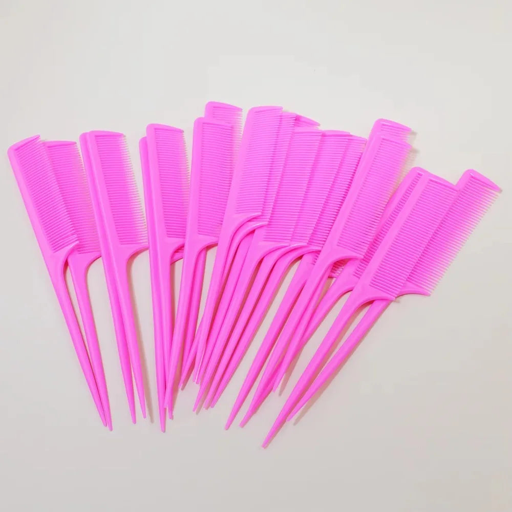 Professional Pointed Tail Hair Combs Anti-static Dye Brushes Styling