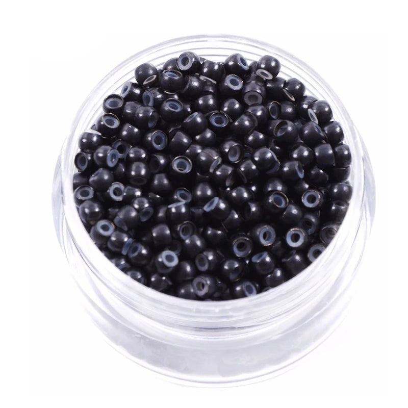 Nano Silicone Micro Link Hair Extension Beads 3mm, 500/1000 Pcs