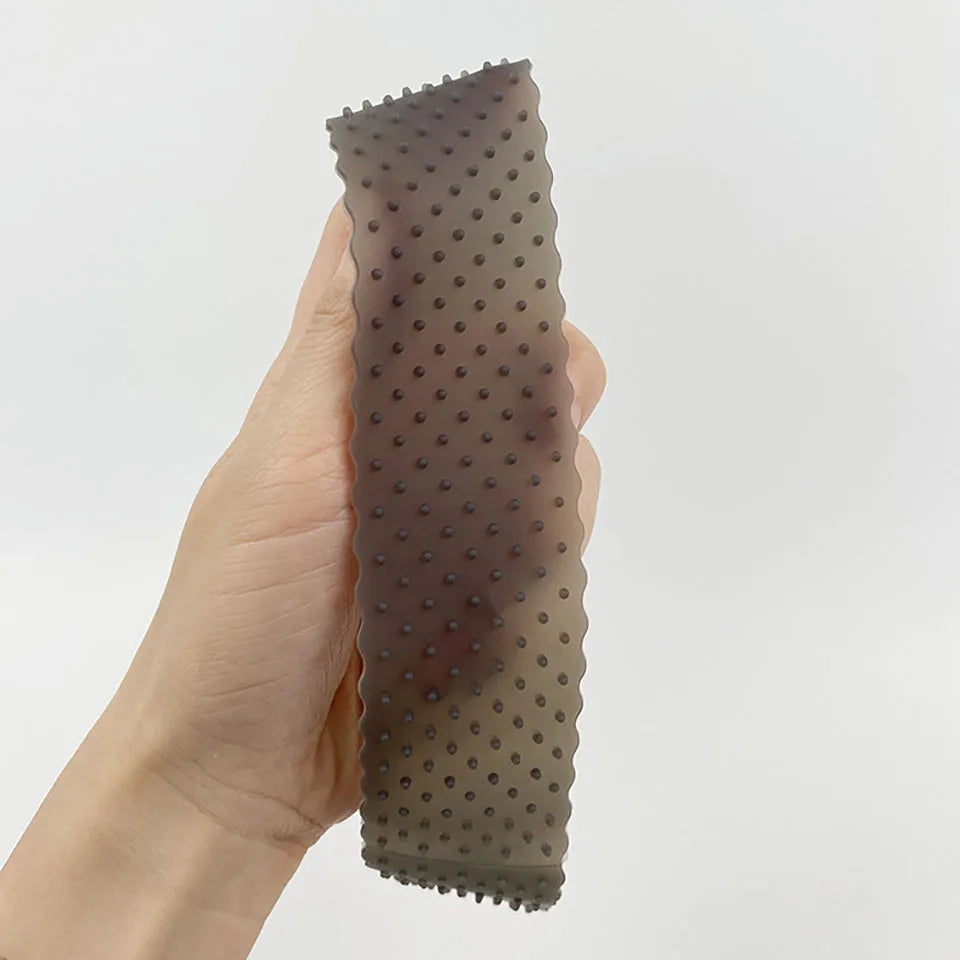 Transparent Silicone Wig Grip Band — Non-Slip, Elastic, Adjustable