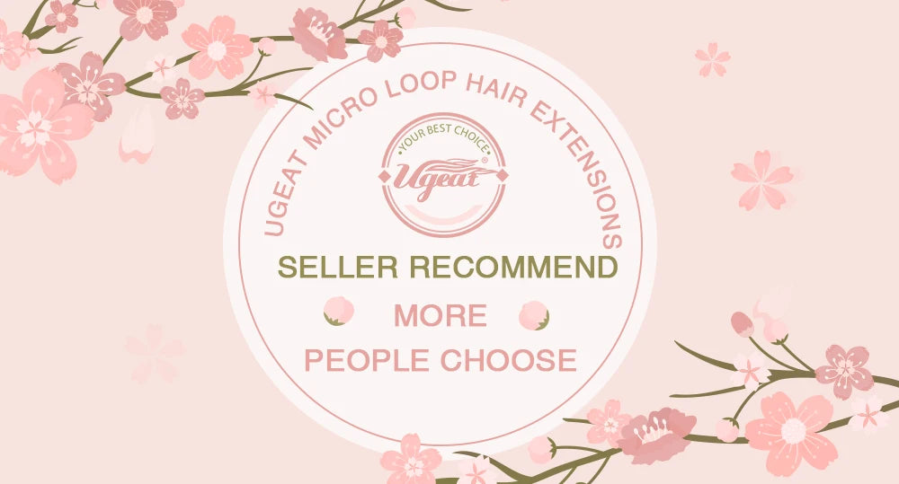 Micro Loop Human Hair Extensions Balayage Blonde 50Gram/Set 1G/S Natural Link Fusion