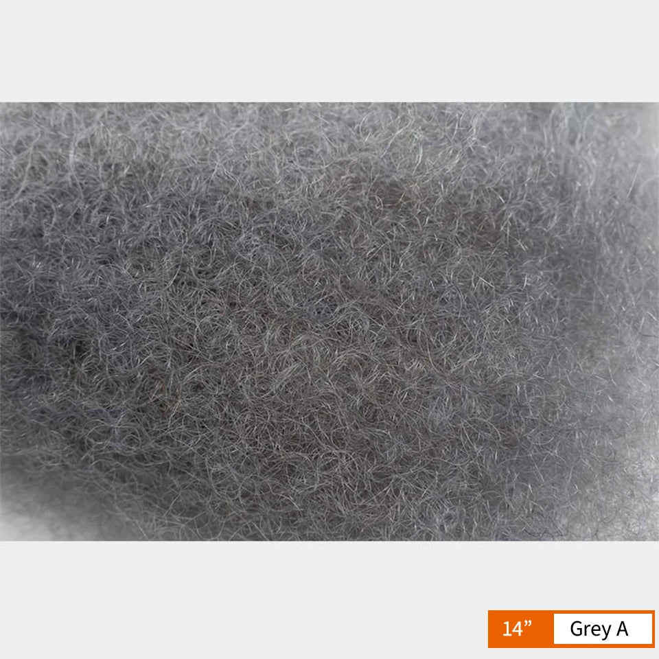 Afro Kinky Curly Bulk Human Hair for Braiding, Remy, No Attachment, Soft and Lightweight