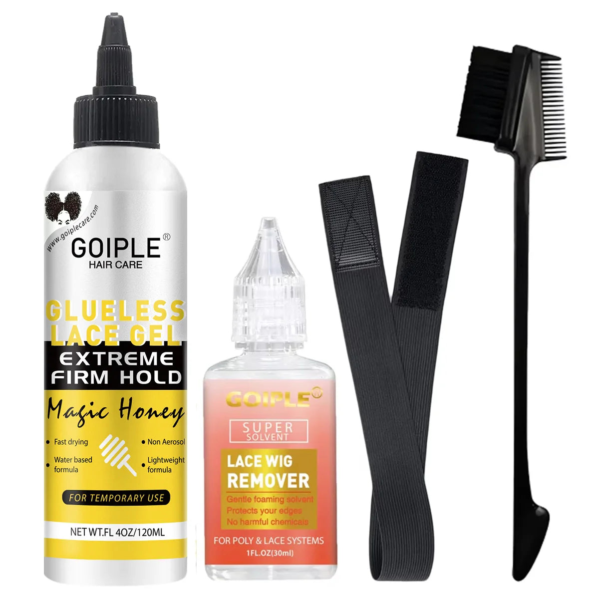 Glueless Liquid Gel Fast Drying Wig Bonding Adhesive Temporary Hold Forehead &