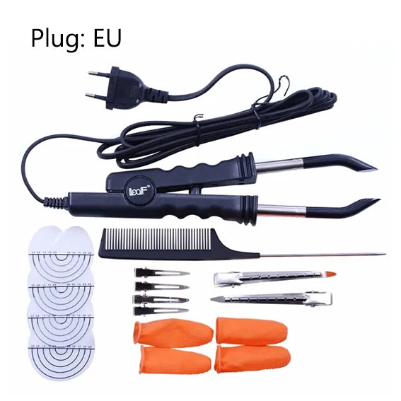 Constant Heat Iron Hair Connector Flat Plate Fusion Extension Keratin Bonding Salon