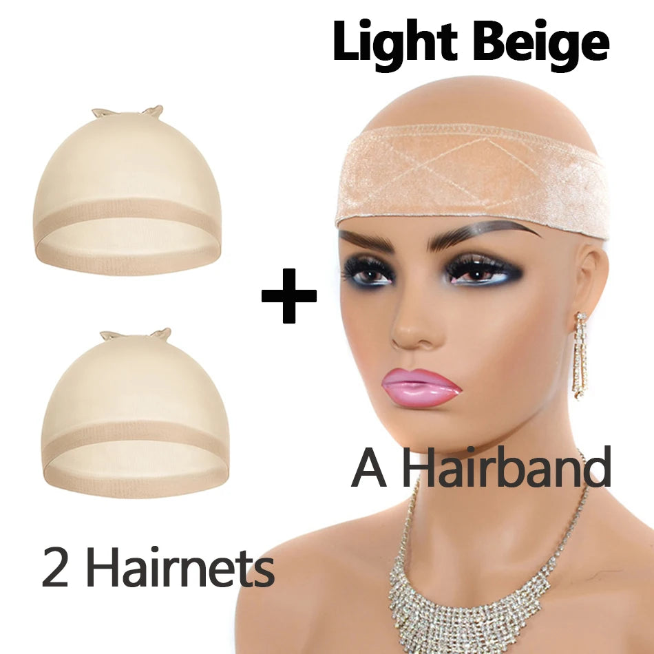 Velvet Wig Grips Headband Adjustable Grip Headbands Lace Frontal Non-slip Soft To