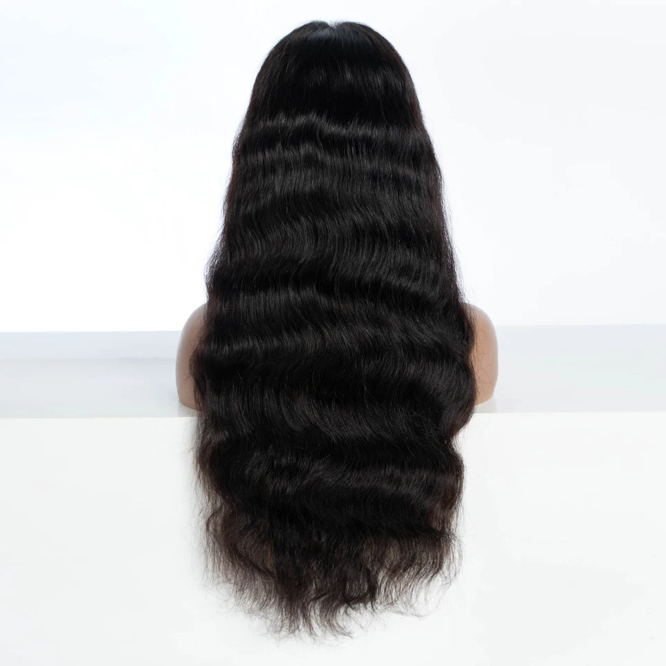 13X4 Lace Frontal Human Hair Wigs 28 Inch Brazilian Body Wave Lace Front Wig Pre-plucked Hairline with Baby Hair Wigs