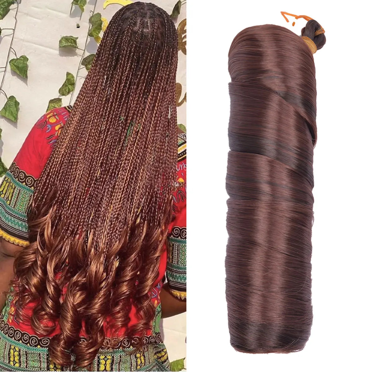 Pre Stretched French Curls Hair Spiral Braiding Synthetic Loose Wave Crochet Braids