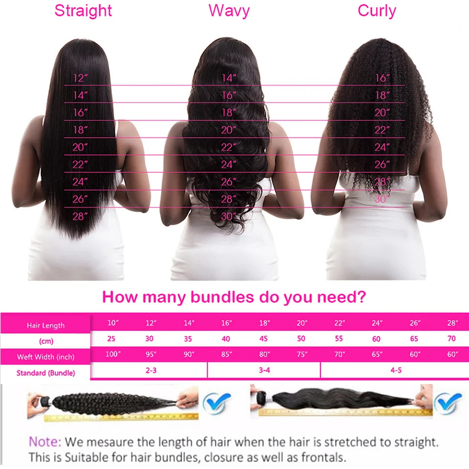 Chocolate Brown 2/3/4 Human Hair Bundles Closure Kim K, 2x6 Straight Body