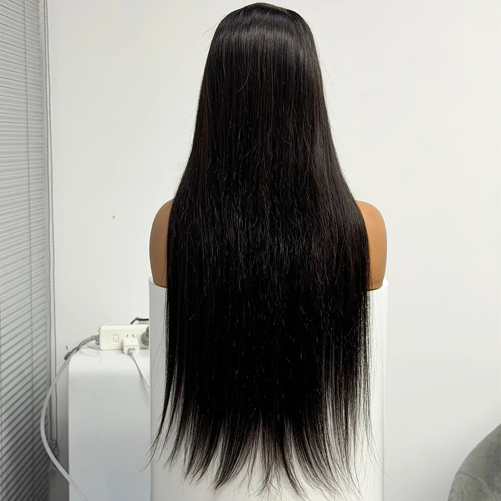 16A Hair 5x5 HD Lace Closure Straight Human Wig, 280% Density 24-34