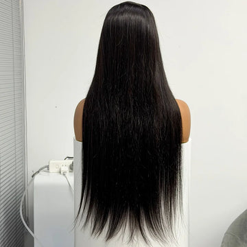 16A Hair 5x5 HD Lace Closure Straight Human Wig, 280% Density 24-34