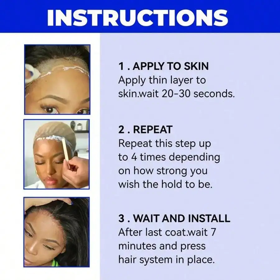Wig Glue Remover Super Lace Wigs/toupee/closure Hair Installation Kit