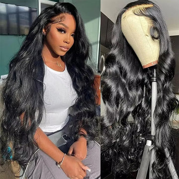 250% Density Body Wave, 13x4 HD Lace Frontal Human Hair Wig Burmese