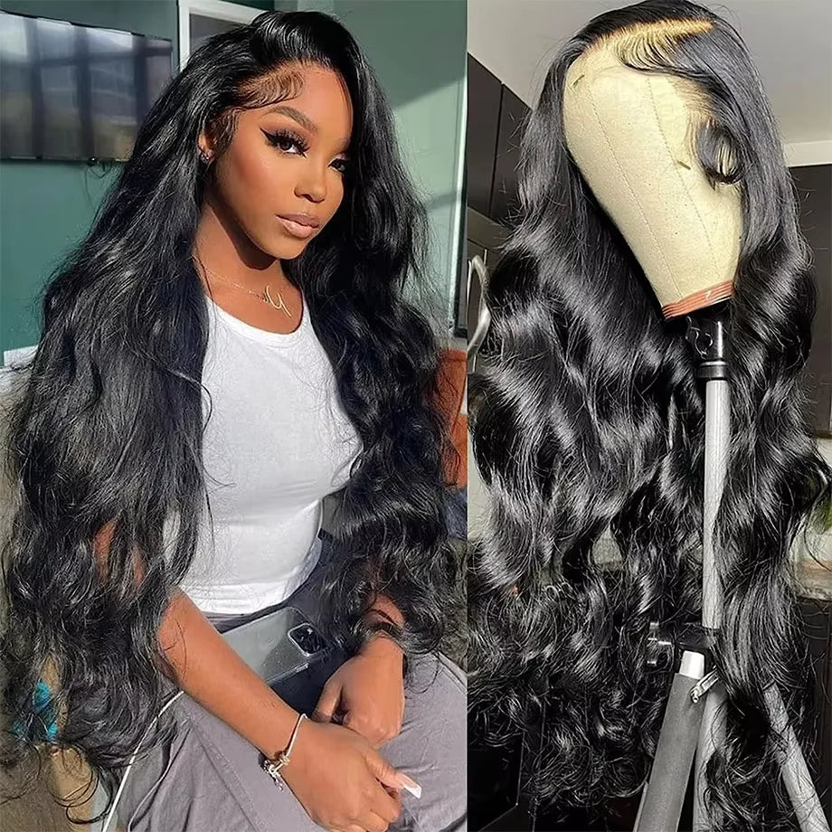 250% Density Body Wave, 13x4 HD Lace Frontal Human Hair Wig Burmese