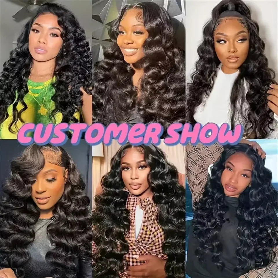 Loose Wave Bundle Human Hair Weave Unprocessed Virgin Wavy Weft Big Spiral