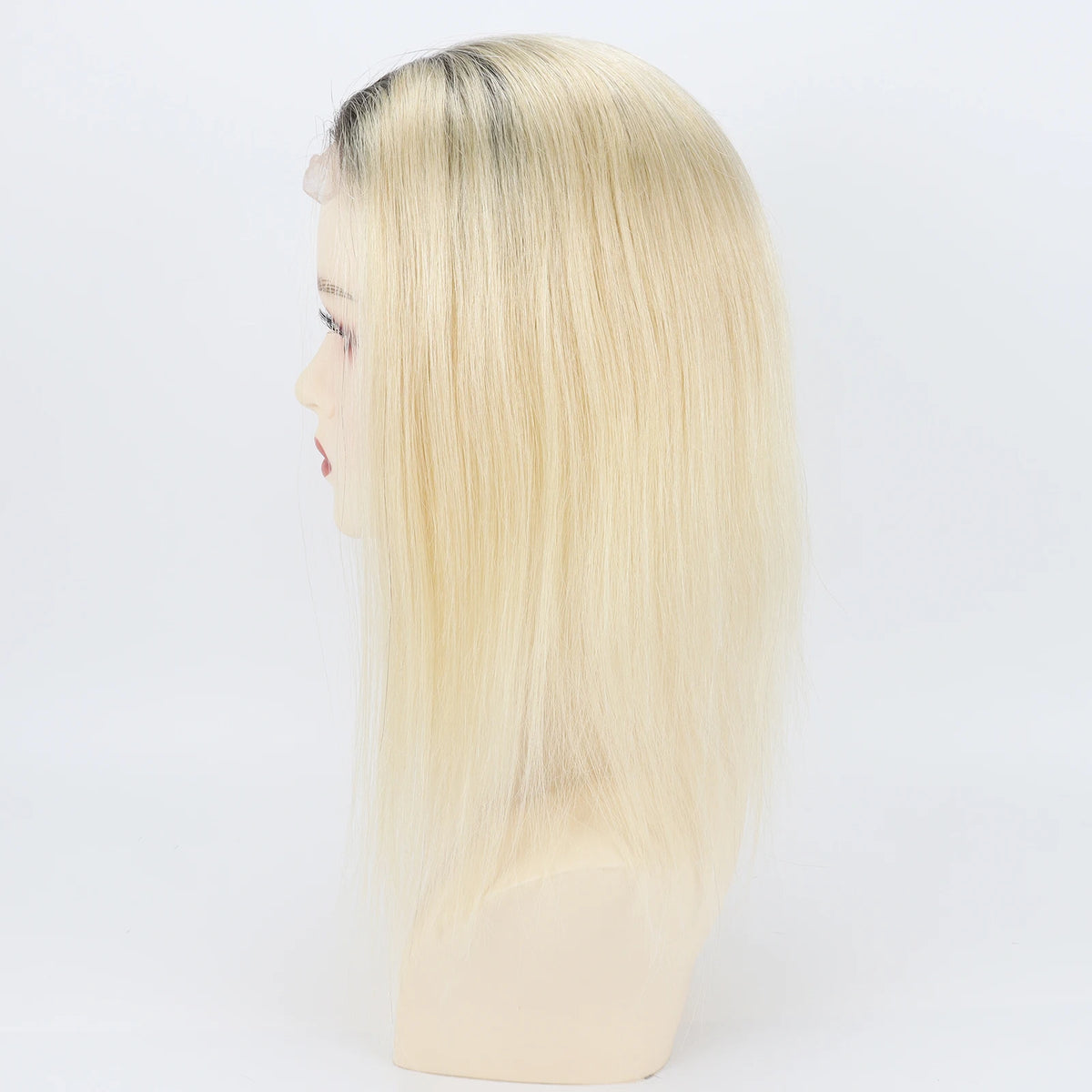 2/613 Ombre Light Blonde Topper Lace Front Real Remy Human Hair Toupee