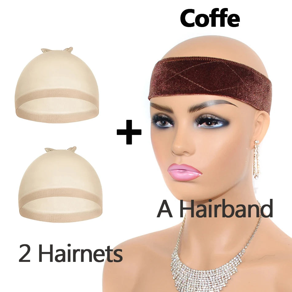 Velvet Wig Grips Headband Adjustable Grip Headbands Lace Frontal Non-slip Soft To