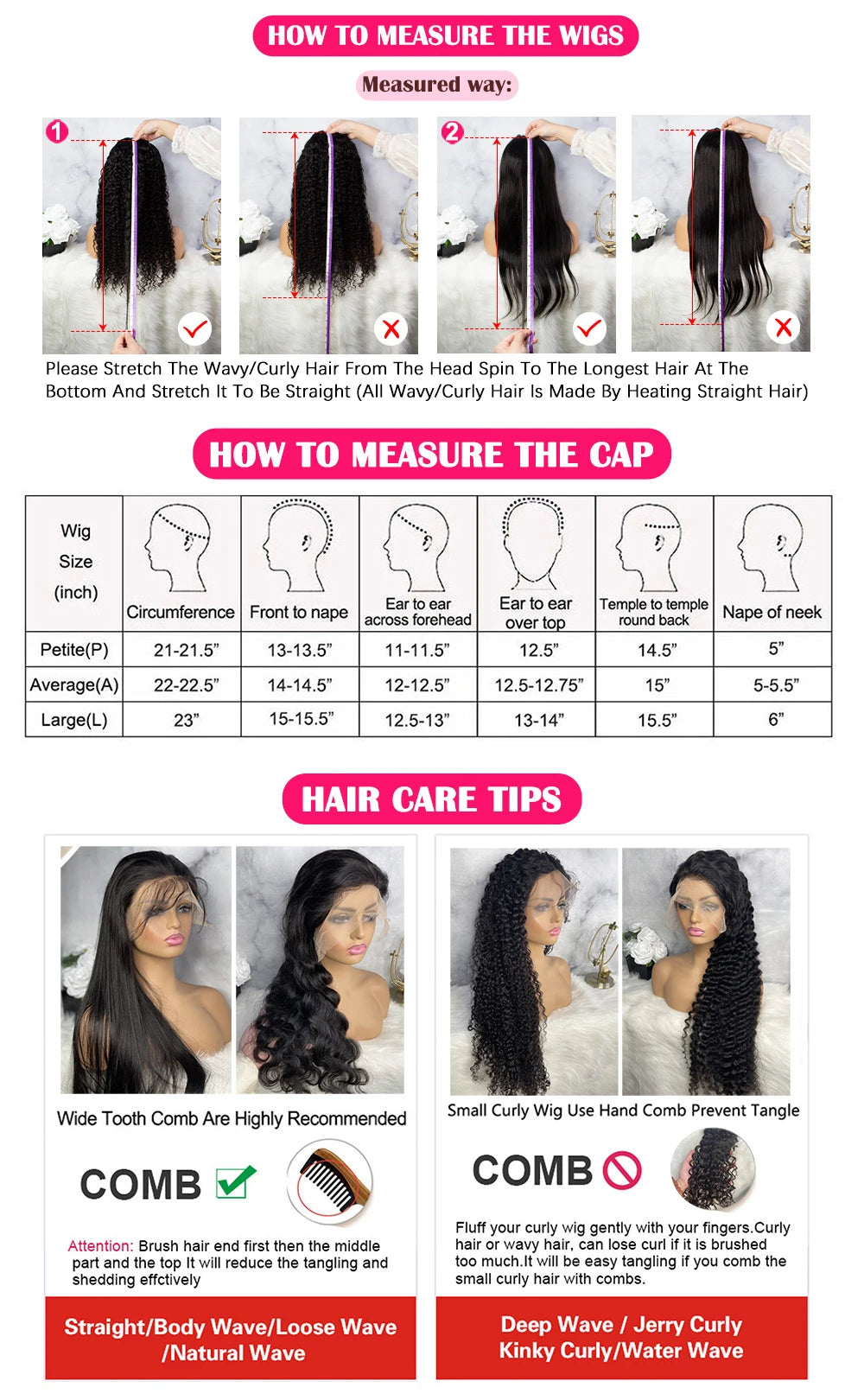 Deep Wave Frontal Wig, 13x4 HD Lace Chocolate Brown Curly Front Human