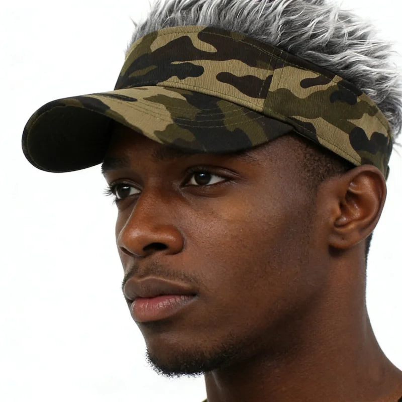 Synthetic Spiked Hair Wig Golf Baseball Cap Fake Short Sports Hat Outdoor