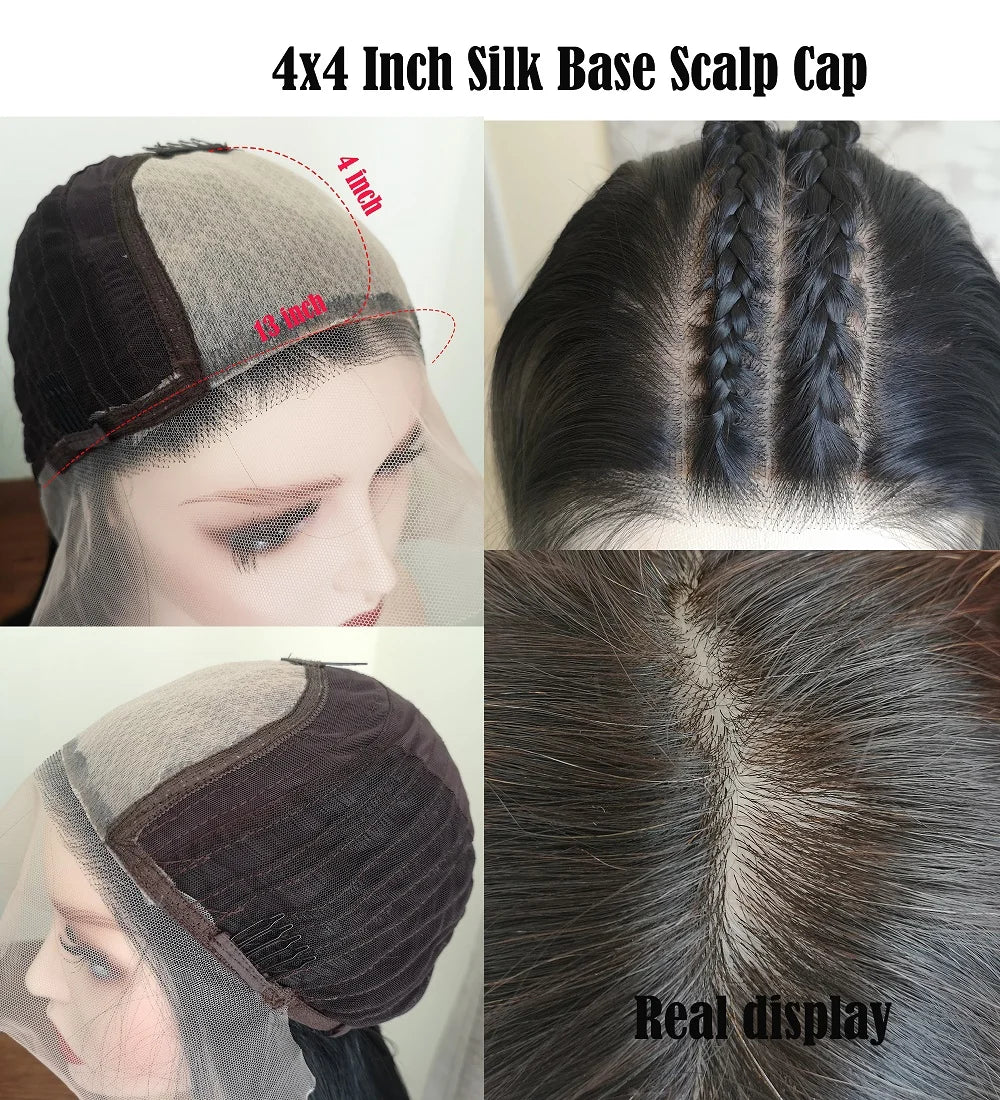 Human Lace Front Wigs Pre Plucked Bleached Knots Highlight Light Blonde Colored