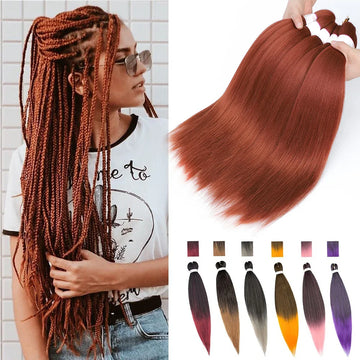 Synthetic Pre Stretched Braiding Hair To Make Senegalese Box Braid Natural Soft