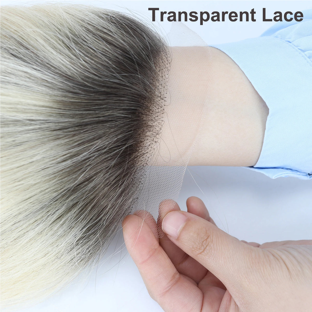 2/613 Ombre Light Blonde Topper Lace Front Real Remy Human Hair Toupee