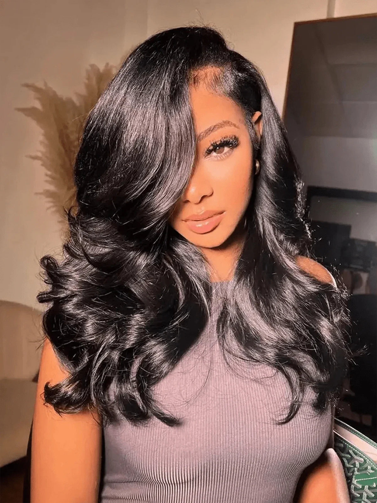 Lace Front Wig Density, 13x6 HD Transparent Body Wave Frontal Human Hair
