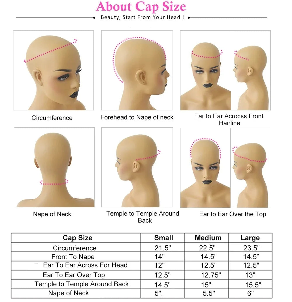 Blowout Looks Glueless, 4x4 Pre-cut Lace Wig Curtain Bangs Wear Go Front