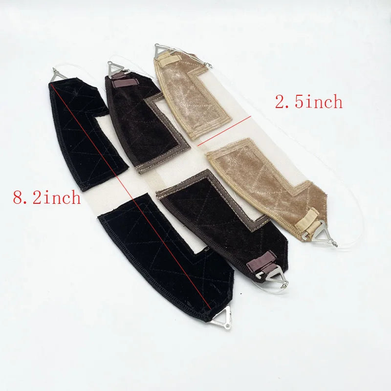 Wig Grip Headband Velvet Scarf Head Hair Band Invisible Adjustable Fishing Line