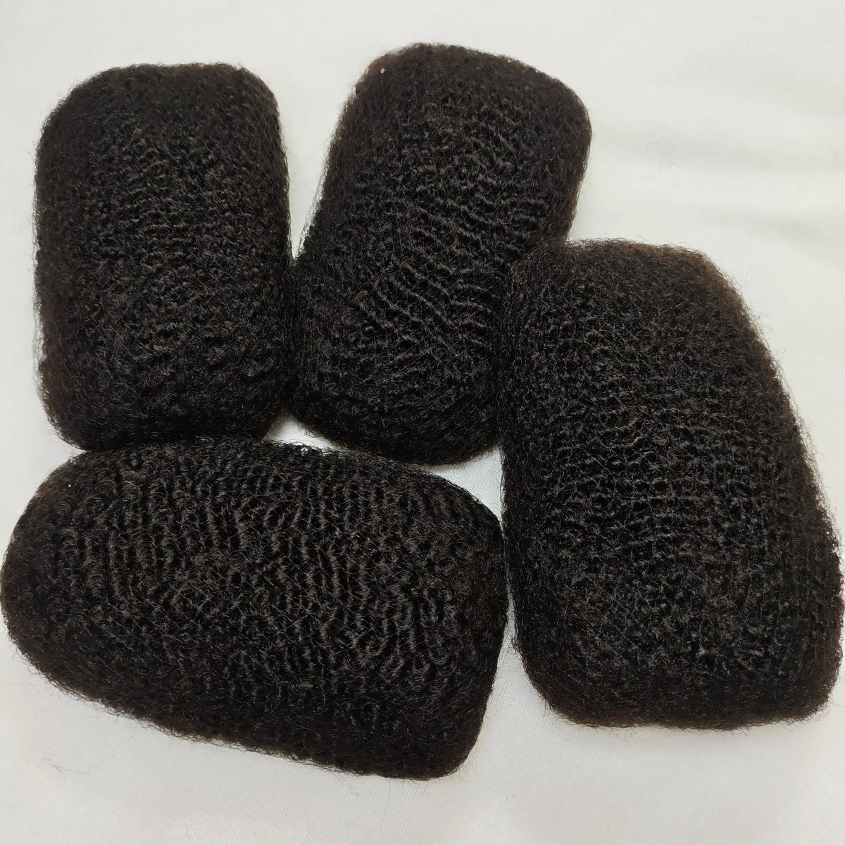 10-18” 4C Afro Kinky Curly Bulk Human Hair Extensions Twist Braids 30g/pack