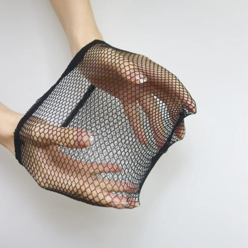 Invisible Wig Cap Hair Net Nude Mesh Liner One Size Fixing