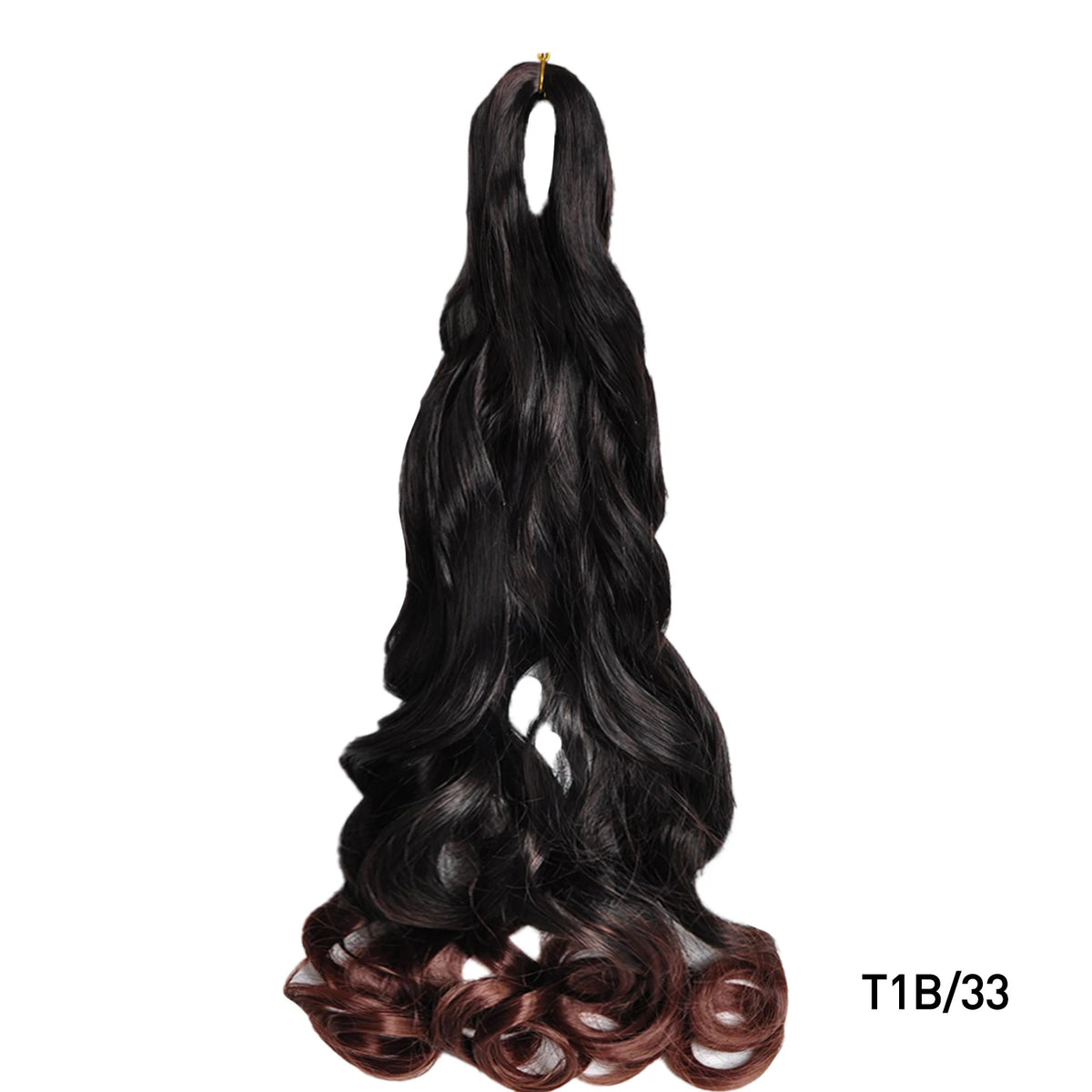 French Curls Braiding Hair Extensions Synthetic Spanish Curl Loose Wave Spiral Braids
