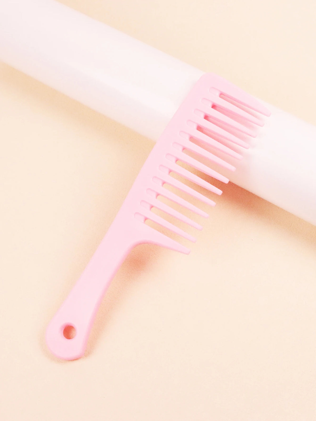 Wide Toothed Comb With and Without Handle, Used for Daily Hair Care, Durable ABS Plastic