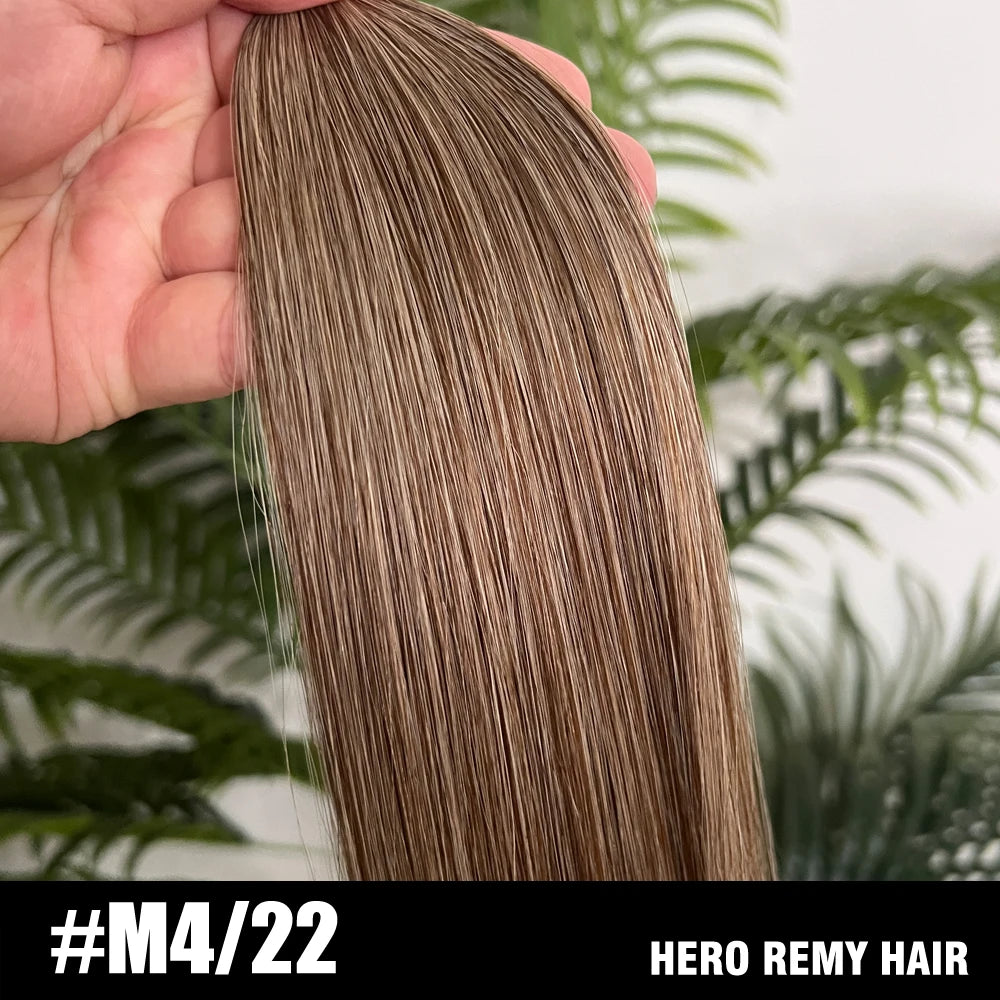 Straight Genius Weft Human Hair Extensions, Remy, 100g per Piece